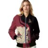arizona coyotes hexagonal pattern red black jacket latest model