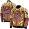 arizona coyotes sunflower bloom red yellow jacket fashion forward