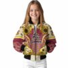 arizona coyotes sunflower bloom red yellow jacket top rated