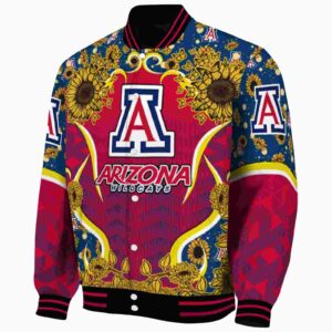 arizona wildcats sunflower bloom red yellow jacket best selling