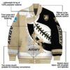army black knights baseball stitching black white jacket new arrival