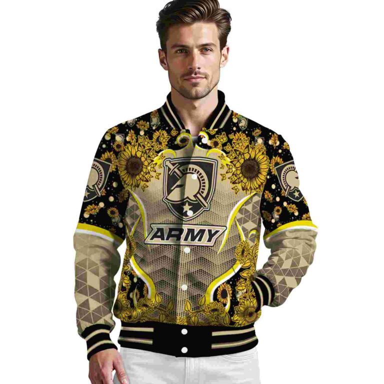 army black knights sunflower bloom gold yellow jacket high quality