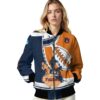 auburn tigers baseball stitching orange white jacket latest model