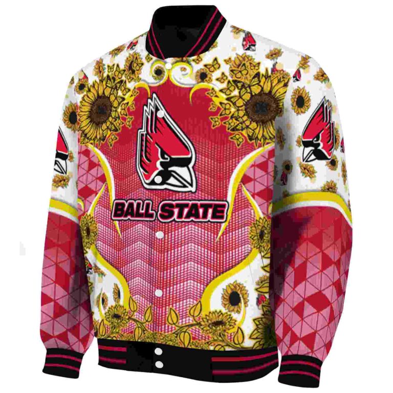 ball state cardinals sunflower bloom red yellow jacket best selling