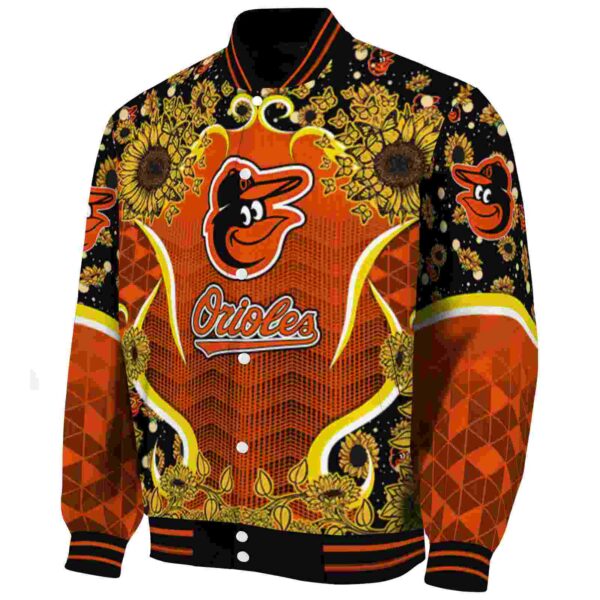 baltimore orioles sunflower bloom orange yellow jacket best selling