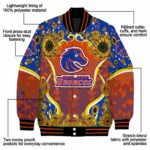 boise state broncos sunflower bloom orange yellow jacket best selling