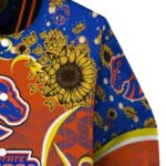 boise state broncos sunflower bloom orange yellow jacket best selling