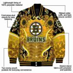 boston bruins sunflower bloom gold yellow jacket best selling