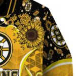 boston bruins sunflower bloom gold yellow jacket best selling