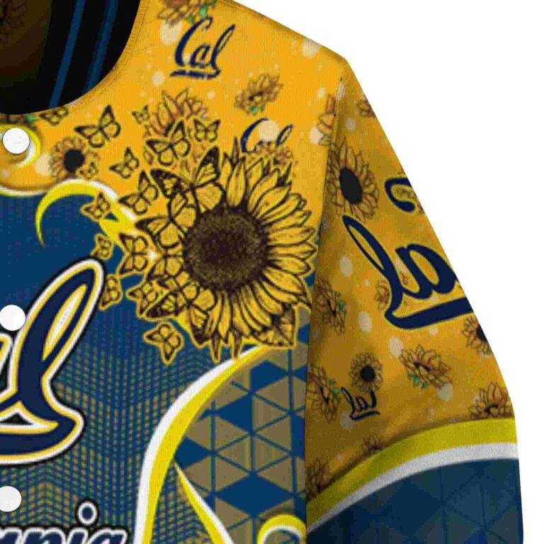 california golden bears sunflower bloom blue yellow jacket premium grade