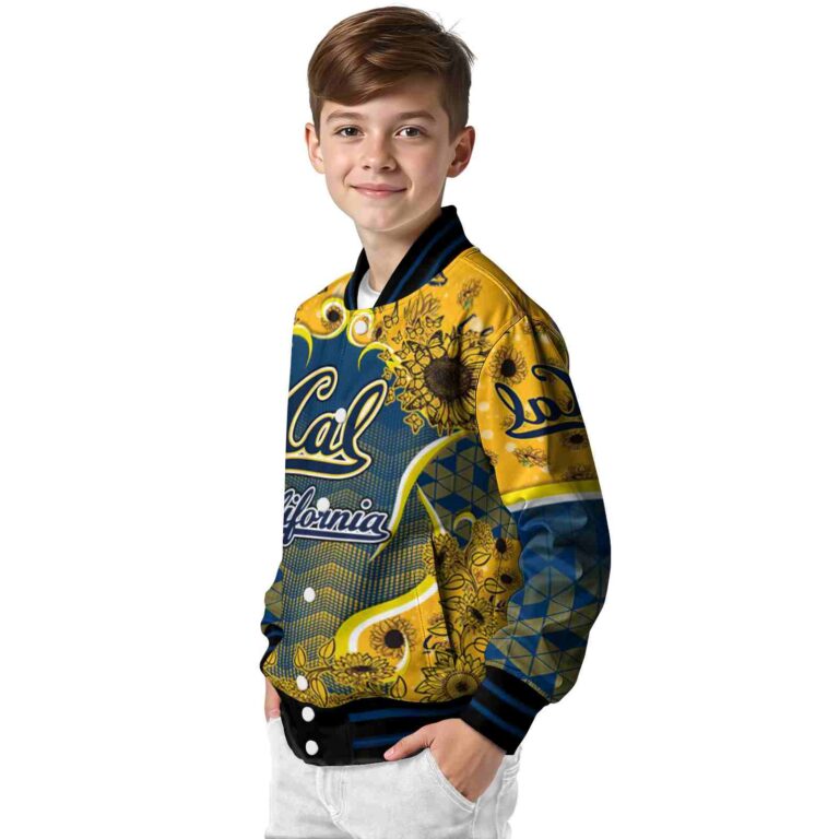 california golden bears sunflower bloom blue yellow jacket trendy