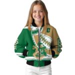 charlotte 49ers baseball stitching gold white jacket best selling