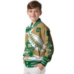 charlotte 49ers baseball stitching gold white jacket best selling