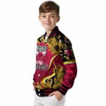 chicago bulls sunflower bloom red yellow jacket best selling