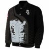 chicago white sox hexagonal pattern black jacket best selling