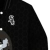 chicago white sox hexagonal pattern black jacket premium grade