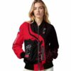 cincinnati bearcats hexagonal pattern red black jacket latest model
