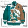 coastal carolina chanticleers baseball stitching gold white jacket new arrival