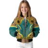 coastal carolina chanticleers sunflower bloom green yellow jacket top rated