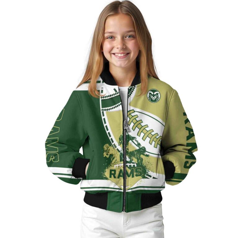 colorado state rams baseball stitching gold white jacket top rated