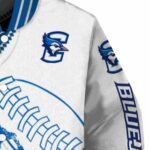 creighton bluejays baseball stitching white jacket best selling