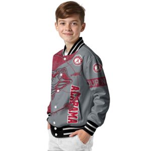custom alabama crimson tide fishing rod gray jacket trendy