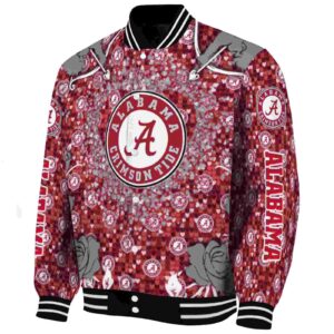 custom alabama crimson tide heart explosion crimson jacket best selling