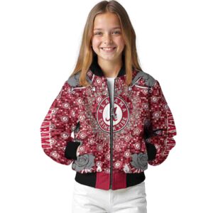 custom alabama crimson tide heart explosion crimson jacket top rated