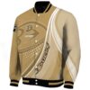 custom anaheim ducks wave patterns gold jacket best selling