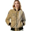 custom anaheim ducks wave patterns gold jacket latest model
