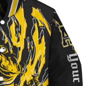 custom appalachian state mountaineers fishing passion black white jacket premium grade