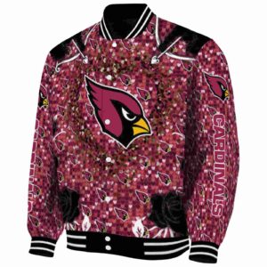 custom arizona cardinals heart explosion red jacket best selling