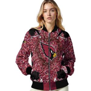 custom arizona cardinals heart explosion red jacket latest model