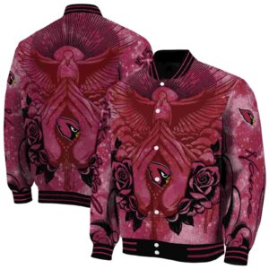 custom arizona cardinals praying hands red jacket fashion forward
