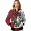 custom arizona coyotes jesus tears red white jacket latest model