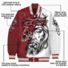 custom arizona coyotes jesus tears red white jacket new arrival