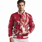 custom arizona diamondbacks fishing passion red white jacket best selling
