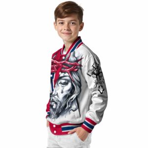 custom arizona wildcats jesus tears red white jacket trendy