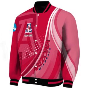 custom arizona wildcats wave patterns red jacket best selling