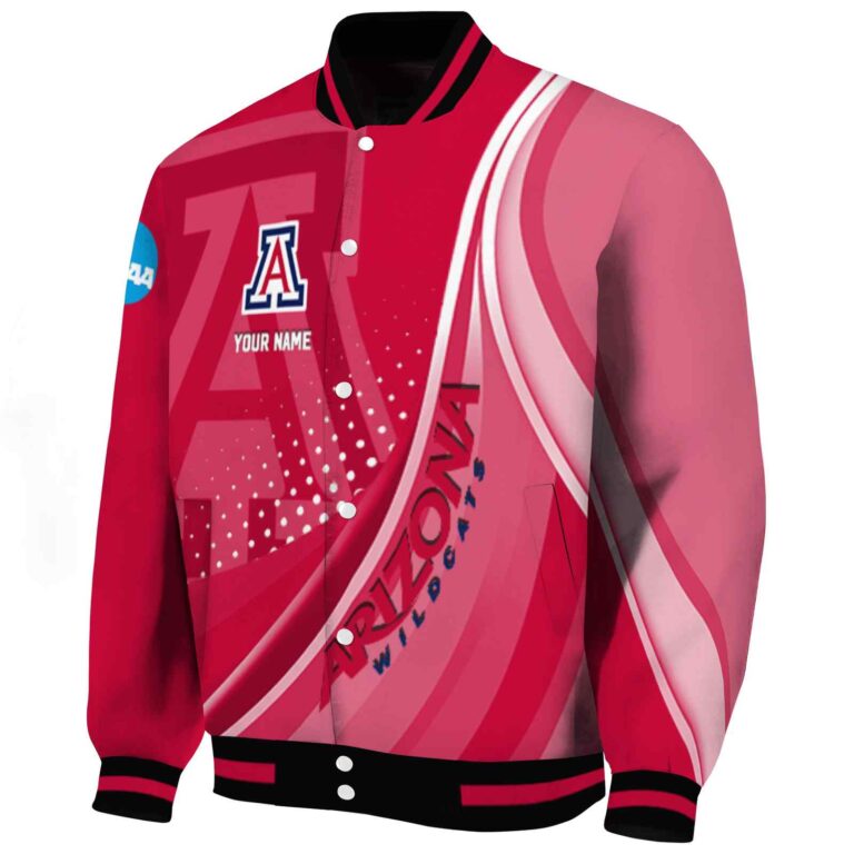 custom arizona wildcats wave patterns red jacket best selling