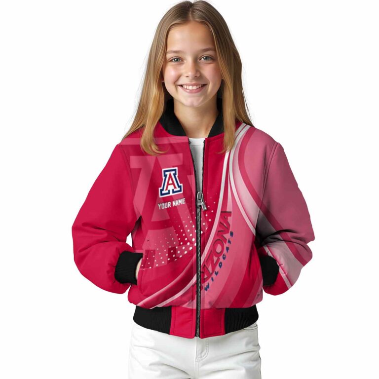 custom arizona wildcats wave patterns red jacket top rated