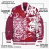 custom arkansas razorbacks fishing art red jacket new arrival