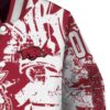 custom arkansas razorbacks fishing art red jacket premium grade