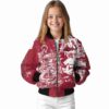 custom arkansas razorbacks fishing art red jacket top rated