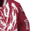 custom arkansas razorbacks fishing passion red white jacket premium grade