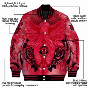 custom arkansas state red wolves praying hands scarlet jacket new arrival