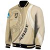 custom army black knights wave patterns gold jacket best selling