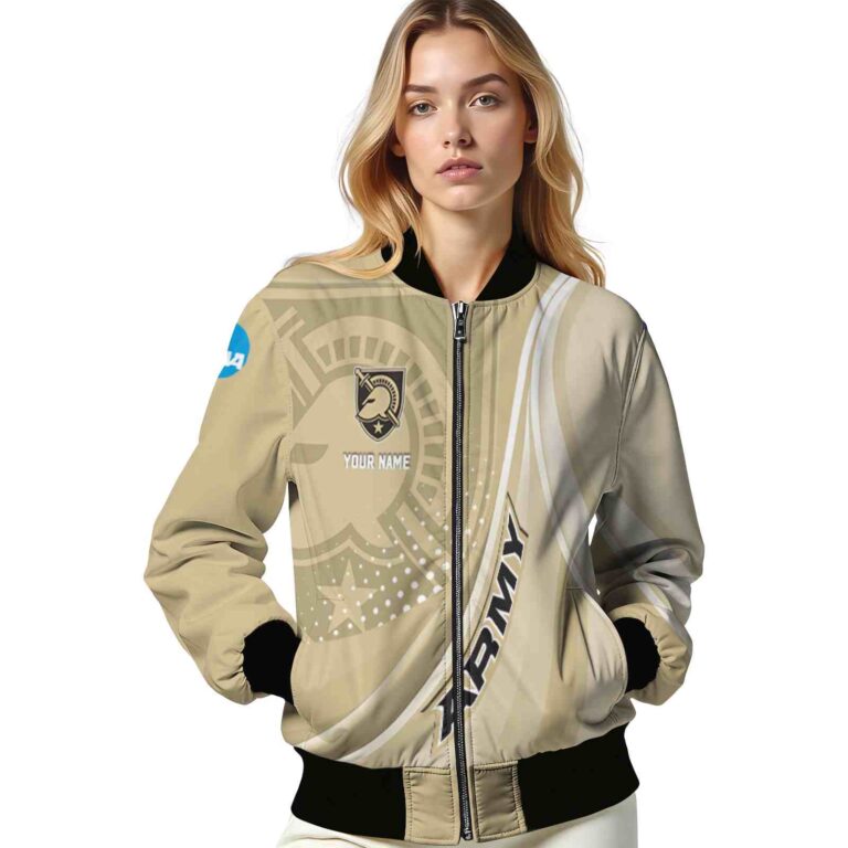 custom army black knights wave patterns gold jacket latest model
