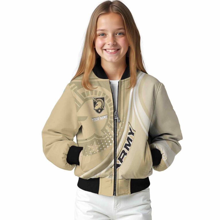 custom army black knights wave patterns gold jacket top rated