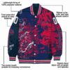 custom atlanta braves fishing art navy jacket new arrival